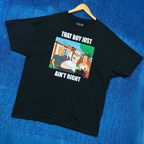 King of the Hill Hank Hill Graphic Tee That Boy Ain’t Right 2X - Picture 3 of 4